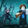 99 Nights in the Forest is a terrifying survival game. You are in a very wild forest with only your wits to help you. Your journey will take you from a weak survivor to a very powerful master of your own domain.