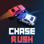 Chase Rush is an intense arcade driving game. You control a small car inside a large arena. Police cars chase you in waves. Your goal is to survive and score points by making them crash. 
