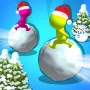 Christmas Snowball Arena is an exciting 3D multiplayer game featuring stickman characters. The main goal is to collect snow blocks and grow your snowball while trying to defeat other players. 