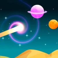 Curve Rush is an exciting arcade game. You will embark on a fast journey through endless sand dunes. The main goal is to control a small ball that rolls quickly, flies up into the sky, and lands perfectly to score points.