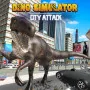 Dino Simulator City Attack is a thrilling online adventure game. The game imagines a world where dinosaurs live in cities with humans. But not everything is peaceful!