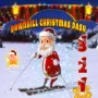 Downhill Christmas Dash is a festive endless runner game. You play as Santa Claus on skis, racing down a hill. The main goal is to collect as many gift boxes as possible while avoiding evil snowmen. Hitting a snowman will cause Santa to fall, ending the game.