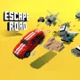Escape Road Unblocked is a thrilling driving game. You play the role of a bank robber in heart-stopping chases. The police are quickly pursuing you on busy roads. Your goal is to keep the chase going for as long as you can.