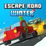 Escape Road Winter is a thrilling racing game. You play the part of a bank thief fleeing from the police. Do you have the confidence to conquer the challenges?