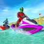 Extreme Jet Ski Racing is a fun water racing game. Players become brave jet ski racers. They must navigate challenging courses. These courses have many obstacles and opponents. The main goal is to finish first in each race.