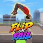 Flip Or Fail offers intense stunt action. You time your jumps and control airborne rotations. Launch your character today and stick the landing!