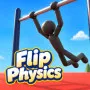 Swing across high bars in Flip Physics! Master ragdoll swing momentum, execute aerial flips, regrab steel bars. Play right now to chain acrobatic combos!