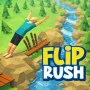 Flip Rush is a parkour-inspired stunt simulation game. You control a jumper who must execute flawless flips across many dangerous platforms. Your main goal is to achieve high scores by sticking every landing with style. 