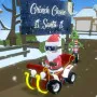 Grinch Chase Santa is an endless racing game. Santa Claus no longer uses his sleigh. He's switched to a high-speed ATV. He's chasing the Grinch, who's on the run on an off-road motorcycle.