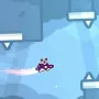 Geometry Dash Snowboard is a rhythm-based adventure. You control a geometric block running across a snowy landscape. Your main goal is to navigate a continuous series of obstacles to successfully reach the endpoint. 