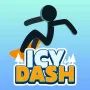Icy Dash is an arcade adventure racing game that lets you control a stickman character. Your mission is to run down the snowy mountains. 