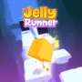 Jelly Runner is a 3D running game. A squishy competition on platforms that are suspended in midair. Long-term survival and reward accumulation are the objectives. You will encounter numerous challenges, such as shifting walls and flimsy bridges. 