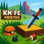 Knife Master is a skill-based throwing game with realistic physics. You act as a master of blades who must land every throw perfectly. The game features many different weapons. Your objective is to hit moving bullseyes and scale walls using only your knives.
