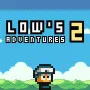 Lows Adventure 2 is an expansive platform game. Players will guide the character Low through a series of complex levels. Collect five hidden coins in each level to unlock trophies and progress.