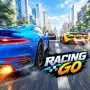 Race through busy roads in Racing Go, overtake traffic at high speed, use nitro, collect Blueprints, and try Career, Endless, Drag, Takedown, and Daily Events.