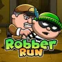 Robber Run is a stealth running adventure. You must complete the heist without being seen. Your goals include sneaking inside, stealing loot, and finding a safe way out.