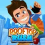Rooftop Rush is a 2D running adventure set on urban skyscrapers. You must navigate a dangerous path across the clouds. The mission is to master the skyline and beat your personal distance records.
