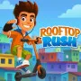 Rooftop Rush is a 2D running adventure set on urban skyscrapers. You must navigate a dangerous path across the clouds. The mission is to master the skyline and beat your personal distance records.