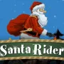 Santa Rider is a physics-based platformer game where classic Christmas tradition meets off-road chaos. Due to an emergency, Santa's trusty sledge is broken. You must operate a unique motorbike across treacherous, snowy mountains.