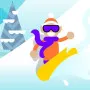 Elf Ski - Santa Tracker is a festive slalom game. You guide a playful elf down snowy slopes, navigating obstacles and collecting items. Your main goal is to master slope navigation to achieve the highest score possible. 