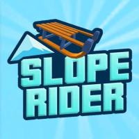Slope Rider is a thrilling endless running game. You will ride a sled through a beautiful winter wonderland. You're racing through snowy forests and icy terrain.