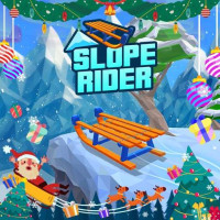 Slope Rider is a thrilling endless running game. You will ride a sled through a beautiful winter wonderland. You're racing through snowy forests and icy terrain.