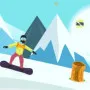 Snow Mountain Snowboard is an endless running snowboarding game. The main objective of the game is to navigate down a snowy mountain. You need to avoid obstacles and get the highest score.