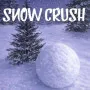 Snow Crush is a winter racing game. You control a rolling snowball that moves down a dangerous mountain slope. The main goal is to gain as much mass as possible by absorbing items. You must survive the long trip through the woods without breaking your ball. 