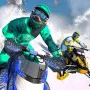 Do you like snow racing? Snow Moto Racing is an exciting racing game. Players will drive snowmobiles and race against others. The goal is to finish first in every level.