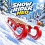 Snow Rider Neo is a winter racing game. You ride down snowy mountain paths. The sled keeps moving while you steer and jump. There are plenty of things in the way.