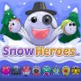 In SnowHeroes.io, you control snowball-like characters. The main goal is to eat orbs, grow in size, and slide around the map. As you get larger, you can bump into other players to absorb their mass