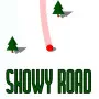 In Snowy Road, you race on a snowy road. Your goal is to avoid trees. The more trees you avoid, the higher your score. This game keeps you busy trying to earn points.