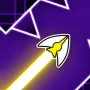 Space Waves is an exciting arcade game that challenges players to control an arrow through a series of obstacles. The main objective is to navigate to the end of each level without crashing into walls, cogs, or thorns. 