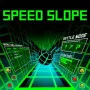 Navigate a cascading cyber highway inside Speed Slope, a competitive multiplayer simulation. Control a fast rolling ball, dodge red barriers, and outlast global opponents easily in Battle Mode.