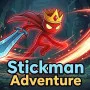 Explore Stickman Adventure. Jump across platforms, battle monsters, rescue captive allies, and conquer digital mazes in this platform game.