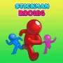 Stickman Racing is a fast-paced and fun game that allows players to control stickman racers. The goal is to win the races.