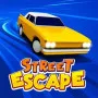 Play Street Escape. Drive a stolen cash car, dodge heavy police pursuits, and master high-speed arcade getaways in this thrilling game.
