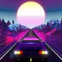 Sunset Driver invites you to race through a retro-futuristic landscape. You control 80s sports cars on a variety of unique tracks. Each victory unlocks a new track to conquer.