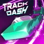 Survive a high-speed neon railway in Track Dash. Master timing to jump gaps and avoid spikes. This arcade runner tests your reflexes through loops and steep drops. Reach new distances now.